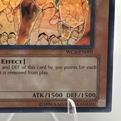 Golden Homunculus - WC6-EN001 - Super Rare - Unlimited - LP Holo Foil Yugioh. - Image 5