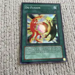 Yugioh - De-Fusion LON-097 MP 1st Edition Super Rare Labyrinth Of Nightmare - Image 2