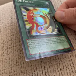 Yugioh - De-Fusion LON-097 MP 1st Edition Super Rare Labyrinth Of Nightmare - Image 3