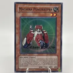 Machina Peacekeeper - SDMM-EN003 - Super Rare - 1st Edition LP Yugioh Yugi Card - Image 1
