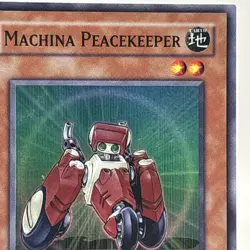 Machina Peacekeeper - SDMM-EN003 - Super Rare - 1st Edition LP Yugioh Yugi Card - Image 3