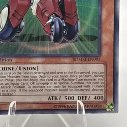 Machina Peacekeeper - SDMM-EN003 - Super Rare - 1st Edition LP Yugioh Yugi Card - Image 5