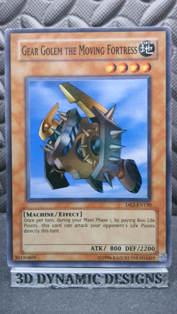 | Yugioh Gear Golem the Moving Fortress DR2-EN130 Dark Revelation 2 PL 🔥 | - Image 1