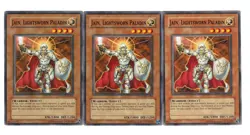 Yugioh- 3X Jain, Lightsworn Paladin - Common - Unlimited - LODT-EN018 - LP - Image 1