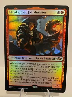Magda, the Hoardmaster MTG Outlaws of Thunder Junction Foil - Image 1