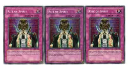 Yugioh- 3X Rite of Spirit - Common - 1st Edition - PGD-100 - Light Play - Image 1