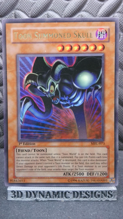 | Yugioh Toon Summoned Skull MRL-073 1st Edition Ultra Rare Magic Ruler HP | - Image 1