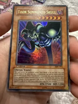 | Yugioh Toon Summoned Skull MRL-073 1st Edition Ultra Rare Magic Ruler HP | - Image 1
