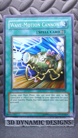 | Yugioh Wave-Motion Cannon CP05-EN004 Super Rare Champion Pack 5 LP/MP 🔥 | - Image 1