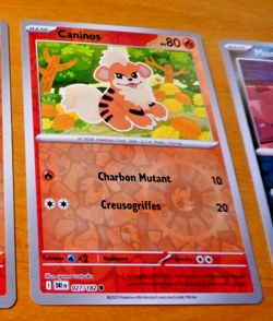 POKEMON RIVALITES DESTINEES CARD REVERSE HOLO CARTE 027/182 DRI FR ** - Image 1