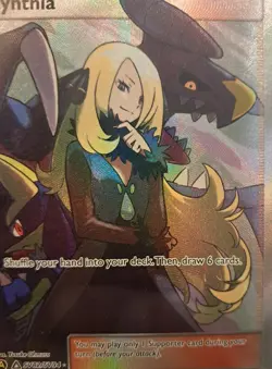 Cynthia SV82/SV94 Hidden Fates: Shiny Vault Holo 2019 Pokemon Hit Card CLEAN - Image 3