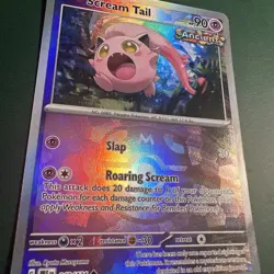 Scream Tail Master Ball Holo Card 042/131 - Pokemon TCG Prismatic Evolutions - Image 2