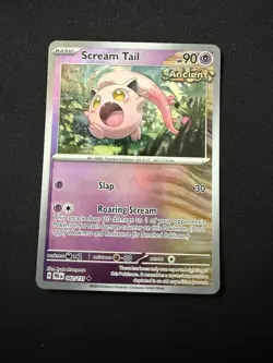 Scream Tail Master Ball Holo Card 042/131 - Pokemon TCG Prismatic Evolutions - Image 1