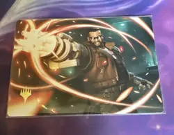 Barret Wallace - Art Series Gold Stamped - 8/53 - Final Fantasy MTG - Art Card - Image 1