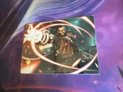 Barret Wallace - Art Series Gold Stamped - 8/53 - Final Fantasy MTG - Art Card - Image 2