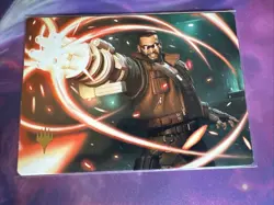 Barret Wallace - Art Series Gold Stamped - 8/53 - Final Fantasy MTG - Art Card - Image 4