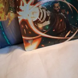 Barret Wallace - Art Series Gold Stamped - 8/53 - Final Fantasy MTG - Art Card - Image 2