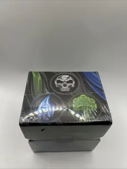 MTG Commander 100+ Card Custom Art Deck Box with Storage (White/Blue/Green) - Image 3