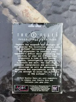 The X-Files Card Game 60-Card Starter Deck Fox Sealed Deck - Image 3