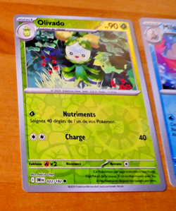 POKEMON RIVALITES DESTINEES CARD REVERSE HOLO CARTE 022/182 DRI FR MINT - Image 1