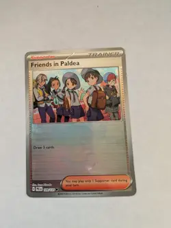 Pokemon TCG Friends in Paldea 109/131 2025 PRE Poke Ball Reverse Holo Card - NM - Image 1