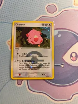 Chansey 19/112 EX Firered Leafgreen Reverse stamped Holo Rare 2004 Pokemon Card - Image 2