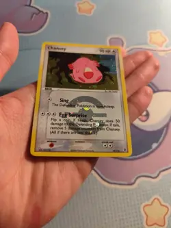 Chansey 19/112 EX Firered Leafgreen Reverse stamped Holo Rare 2004 Pokemon Card - Image 4