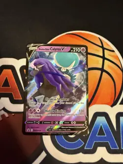 Shadow Rider Calyrex V SWSH131 SWSH: Sword & Shield Promo Holo - Pokemon Card - Image 1