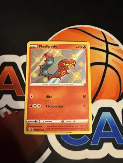 Sizzlipede Rare Holo Pokemon Card SV018/SV122 Shining Fates Shiny Vault Nm - Image 1