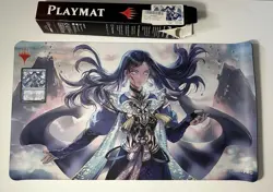 Magic The Gathering Narset Parter Of Veils Japanese Art Playmat And Card - Image 1