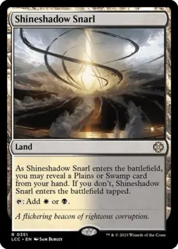 Shineshadow Snarl - Near Mint MTG Commander: The Lost Caverns of Ixalan - Image 1