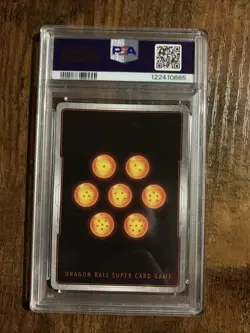 2025 DRAGON BALL SUPER CARD GAME FUSION WORLD RIVALS CLASH BROLY : BR PSA 10 - Image 2