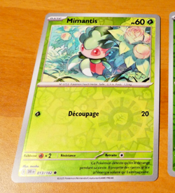 POKEMON RIVALITES DESTINEES CARD REVERSE HOLO CARTE 013/182 DRI FR EV10 ** - Image 1