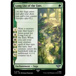 MTG Long List of the Ents LTR Uncommon Enchantment - Saga NM - Image 2