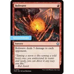 MTG Boltwave Foundations Uncommon Sorcery NM - Image 1