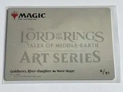 Goldberry River Daughter 6 / 81 Art Series MTG Lord of the Rings 2023 MT - 9.0 + - Image 3