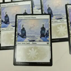 Basic Lands 12 MTG Snow-Covered Plains (276) English Kaldheim - Image 2