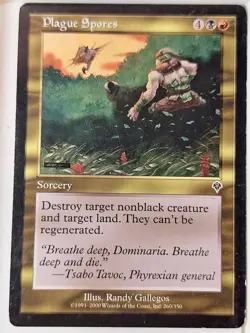 Plague Spores - Invasion - Magic the Gathering MTG Nice! - Image 1