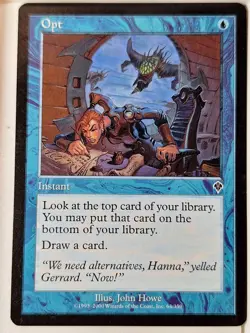 Opt - Invasion - Magic the Gathering MTG Nice! - Image 1