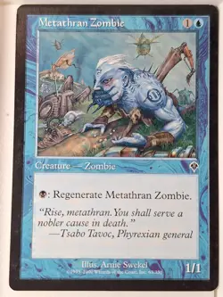 Metathran Zombie - Invasion - Magic the Gathering MTG Nice! - Image 1