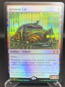 x1 Getaway Car SNC MTG 237/281 FOIL RARE M/NM 1x - Image 1