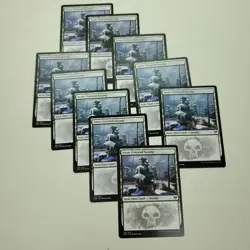 Snow-Covered Swamp 281 x10 Kaldheim KHM Magic the Gathering MTG - Image 1