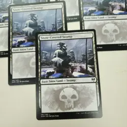 Snow-Covered Swamp 281 x10 Kaldheim KHM Magic the Gathering MTG - Image 2