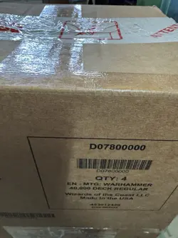 Universes Beyond Warhammer 40K 40,000 Commander Deck Case (Set of 4) MtG NIS - Image 2