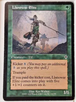 Llanowar Elite - Invasion - Magic the Gathering MTG Nice! - Image 1