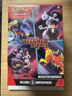 Pokemon Scarlet & Violet Destined Rivals Booster Bundle Box Sealed - Image 1