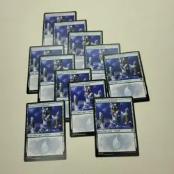 Lot of 11x Snow-Covered Island #279 - KHM Kaldheim - MTG Magic Basic Land - Image 1