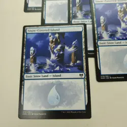 Lot of 11x Snow-Covered Island #279 - KHM Kaldheim - MTG Magic Basic Land - Image 2