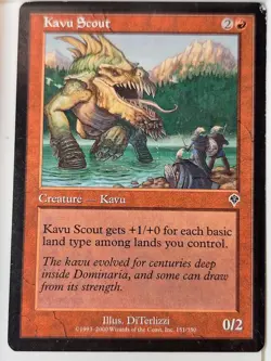 Kavu Scout - Invasion - Magic the Gathering MTG Nice! - Image 1