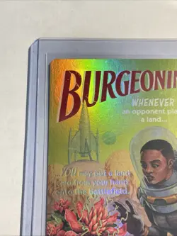 BURGEONING Foil Edge Of Eternities MTG Mythic Pack Fresh Magic - Image 3